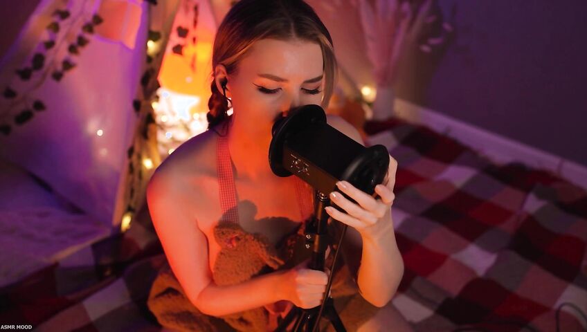 ASMR Mood R_E_STUDIO 泰迪熊果体围裙