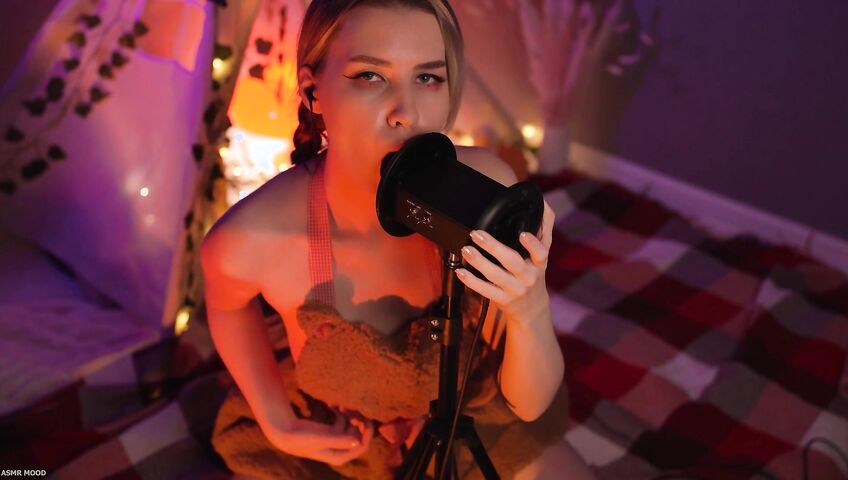 ASMR Mood R_E_STUDIO 泰迪熊果体围裙