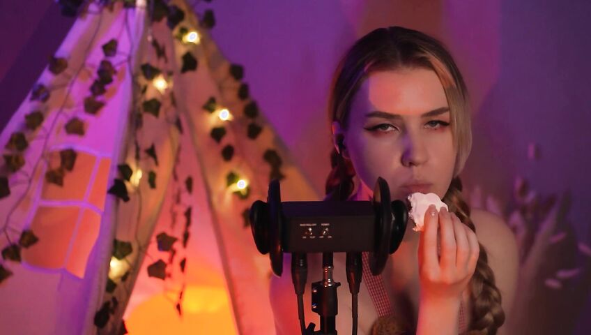 ASMR Mood R_E_STUDIO 泰迪熊果体围裙