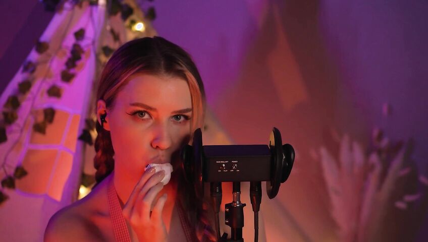 ASMR Mood R_E_STUDIO 泰迪熊果体围裙