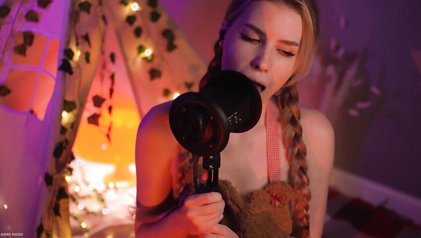 ASMR Mood R_E_STUDIO 泰迪熊果体围裙