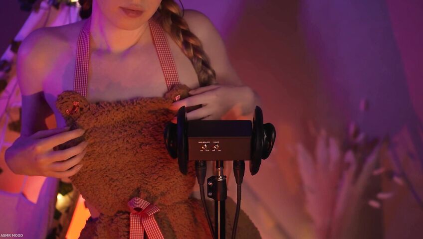 ASMR Mood R_E_STUDIO 泰迪熊果体围裙