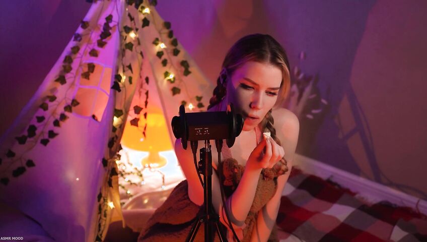 ASMR Mood R_E_STUDIO 泰迪熊果体围裙