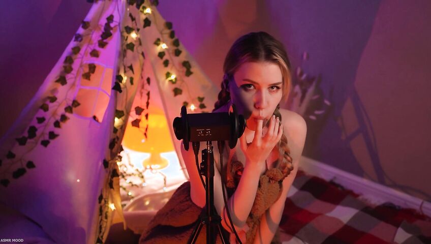 ASMR Mood R_E_STUDIO 泰迪熊果体围裙