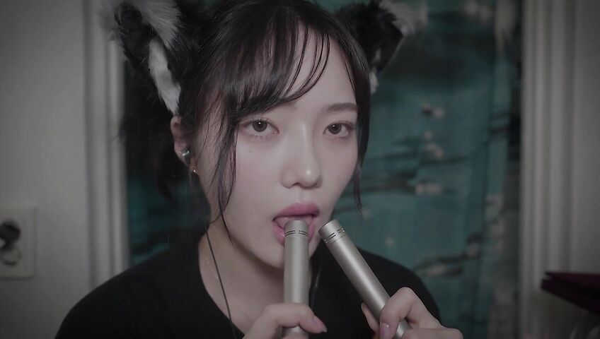 ASMR Nareun R_E_STUDIO 小勾勾给你舔耳朵????