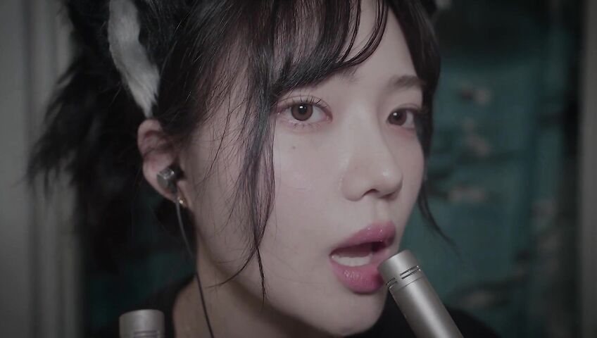 ASMR Nareun R_E_STUDIO 小勾勾给你舔耳朵????