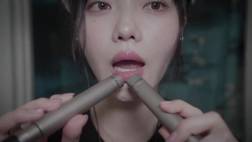 ASMR Nareun R_E_STUDIO 小勾勾给你舔耳朵????