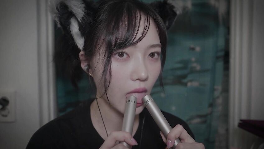 ASMR Nareun R_E_STUDIO 小勾勾给你舔耳朵????