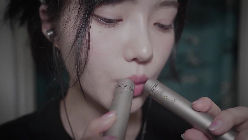 ASMR Nareun R_E_STUDIO 小勾勾给你舔耳朵????