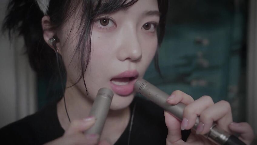 ASMR Nareun R_E_STUDIO 小勾勾给你舔耳朵????