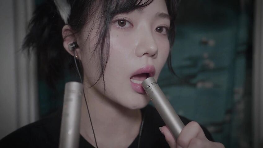 ASMR Nareun R_E_STUDIO 小勾勾给你舔耳朵????