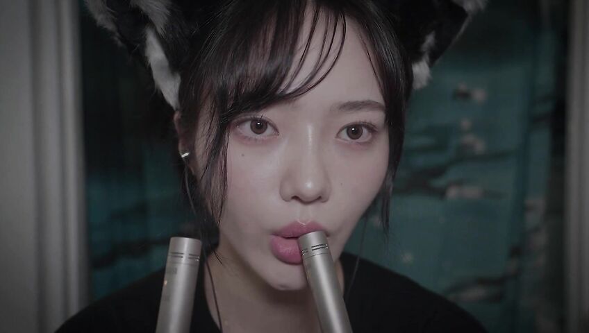 ASMR Nareun R_E_STUDIO 小勾勾给你舔耳朵????