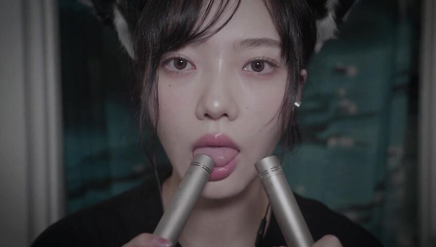 ASMR Nareun R_E_STUDIO 小勾勾给你舔耳朵????