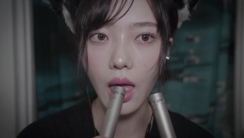 ASMR Nareun R_E_STUDIO 小勾勾给你舔耳朵????