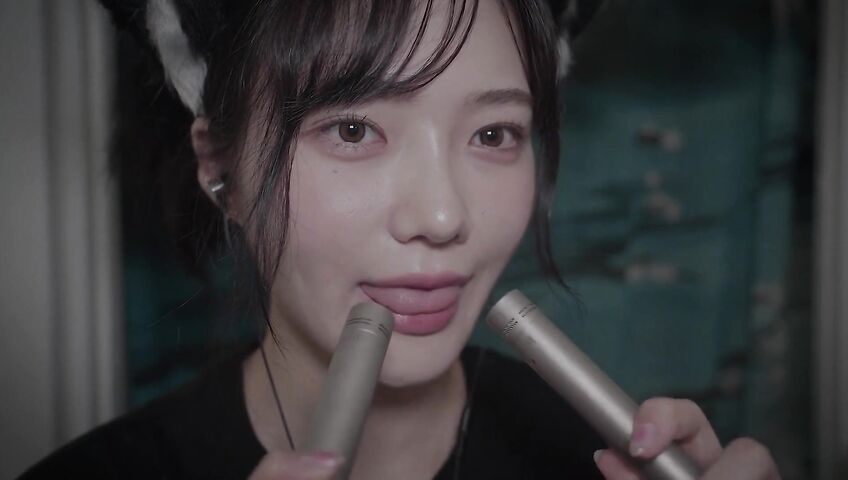 ASMR Nareun R_E_STUDIO 小勾勾给你舔耳朵????