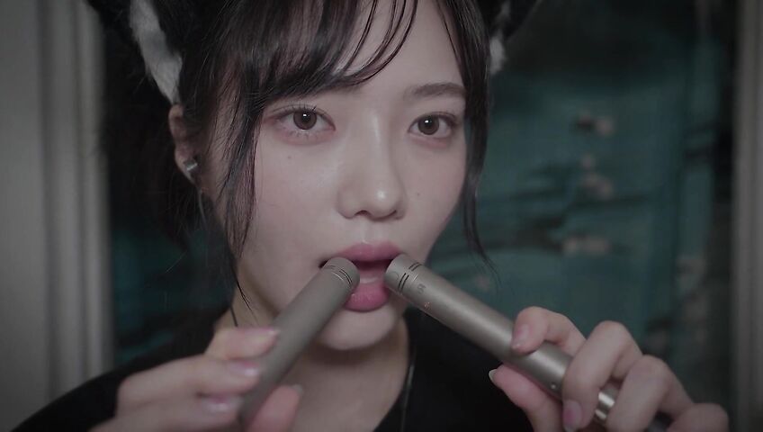 ASMR Nareun R_E_STUDIO 小勾勾给你舔耳朵????