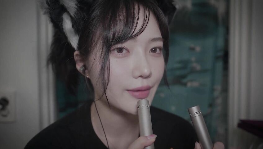 ASMR Nareun R_E_STUDIO 小勾勾给你舔耳朵????