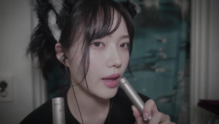 ASMR Nareun R_E_STUDIO 小勾勾给你舔耳朵????