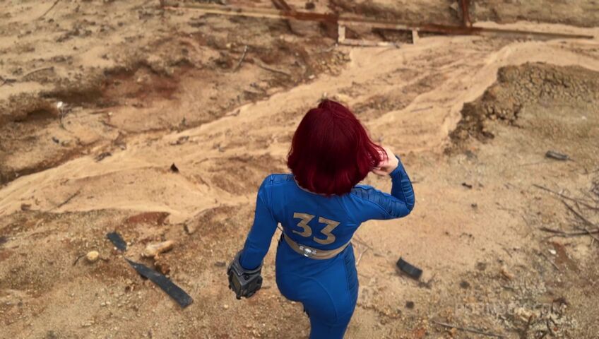 Sweetie Fox - Fallout Cosplay - Redhead Beauty Rough Fucks with Stranger