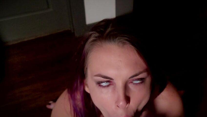 Miss Malorie Switch - Demon Girl Gets Fed