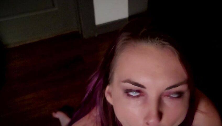 Miss Malorie Switch - Demon Girl Gets Fed