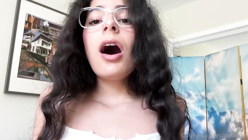 Angel Gostosa Gets Creampied By Scott Stark - Blowjob, Sex, Brunette, Roleplay, Stepbrother, Stepsister, Glasses, Bedroom, Balls Licking, Moaning, Boobs, Missionary, Cowgirl, Reverse Cowgirl, Big Ass, Bubble Butt, Doggy Style, Creampie, Lat