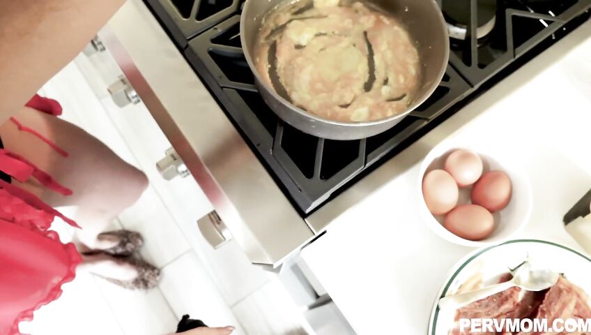 Ariella Ferrera Fucking Her Stepson - Blowjob, Sex, Big Boobs, Brunette, Big Tits, MILF, Dick Riding, Cowgirl, Reverse Cowgirl, Doggy Style, Cum, Cumshot, POV, Stepmom