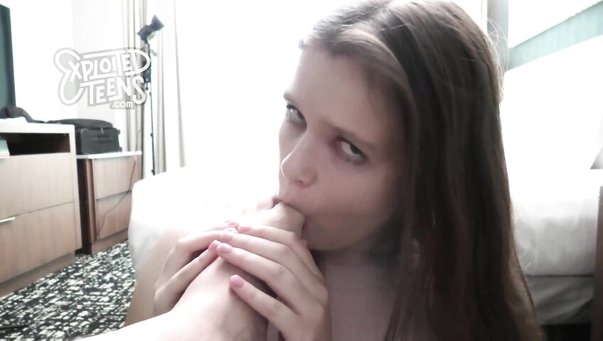 Ava Marina Gives A Blowjob And Gets Fucked - 4K, Blowjob, Sex, Amateur Blowjob, Amateur Sex, Teen, Brunette